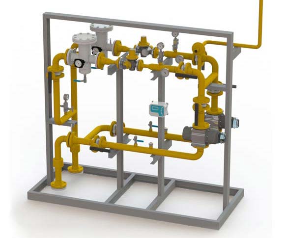 Estaciones de Regulación y Medición de Gas Natural | Eisenberg Gas Service